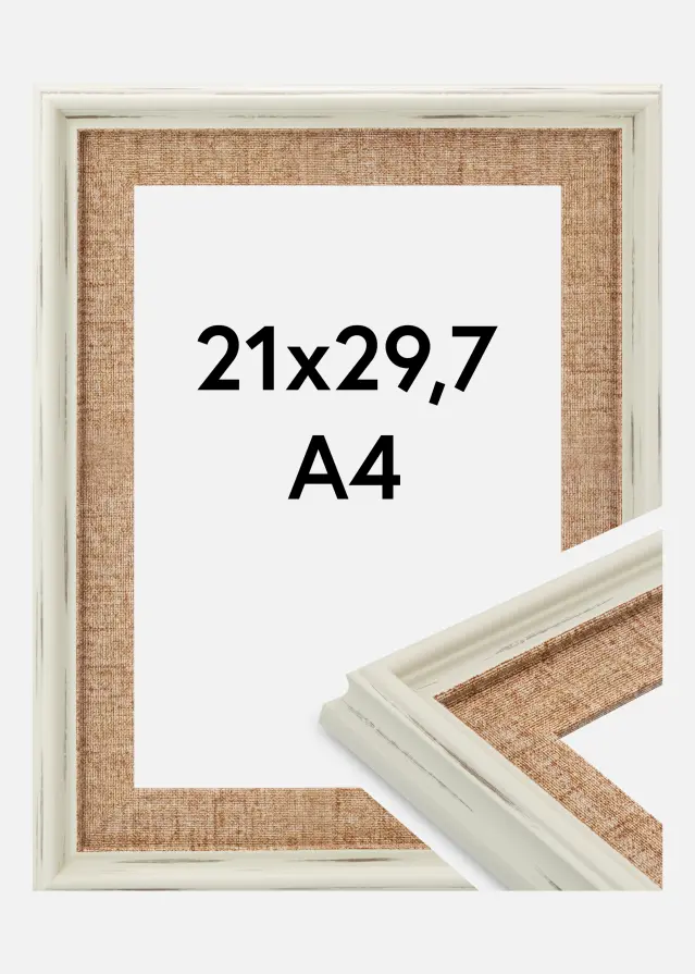 Πλαίσιο Sandweave Ακρυλικό γυαλί Λευκό 21x29.7 cm (A4)