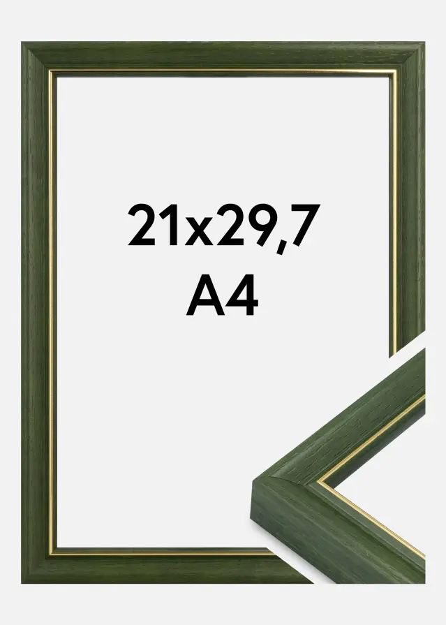 Πλαίσιο Canterbury Ακρυλικό γυαλί Πράσινο 21x29.7 cm (A4)