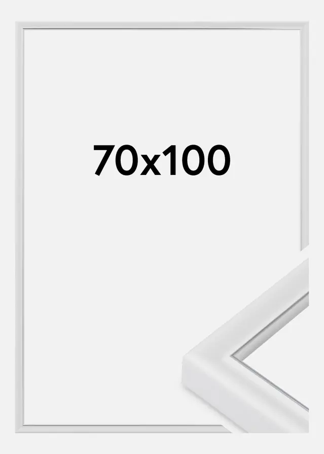 Πλαίσιο Canterbury Ακρυλικό γυαλί Λευκό 70x100 cm