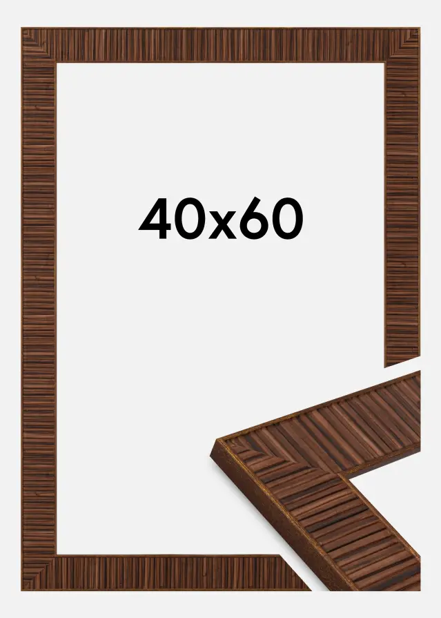 Πλαίσιο Agust Ακρυλικό γυαλί Rosewood 40x60 cm