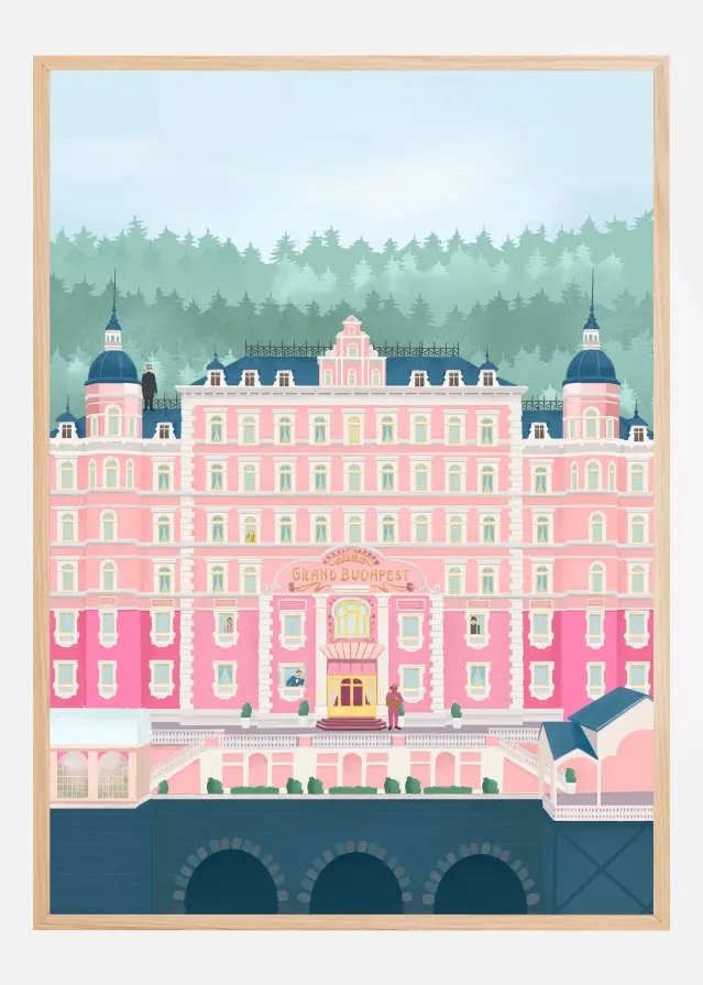 The Grand Budapest Hotel Αφίσα