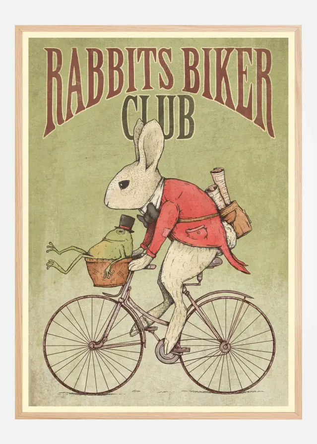 Rabbits Biker Club Αφίσα