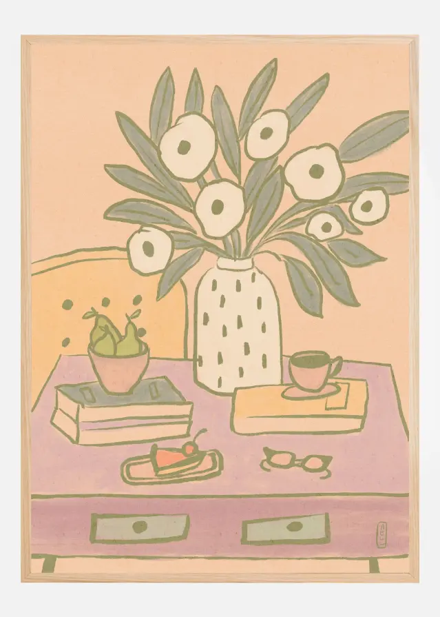 My Desk Still Life Αφίσα