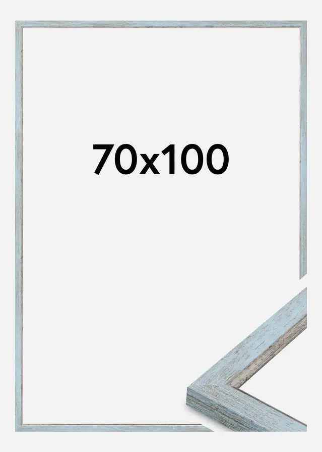 Πλαίσιο Whitby Ακρυλικό γυαλί Μπλε 70x100 cm