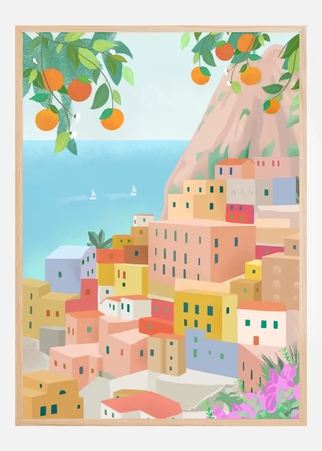 Amalfi Αφίσα