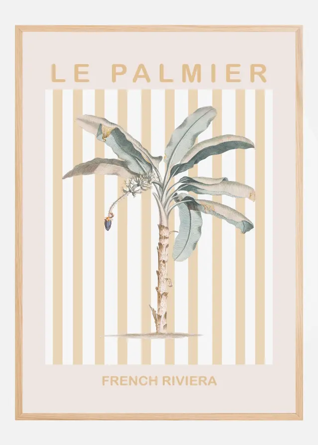 Riviera Plam Tree Αφίσα