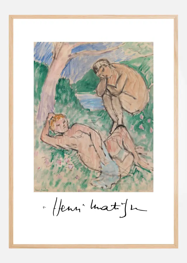 Baigneurs II - Henri Matisse Αφίσα