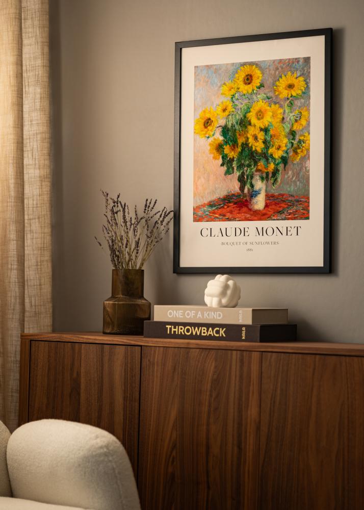 Πλαίσιο Deco Ακρυλικό γυαλί Μαύρος 30x30 cm