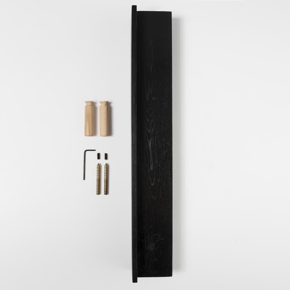 Μαγνήτης Shelf Black Painted Oak 40 cm