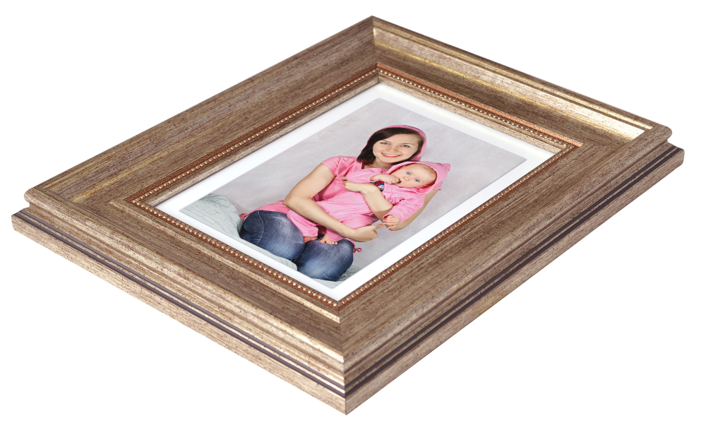 Πλαίσιο Ροκοκό Ασημί 15x20 cm