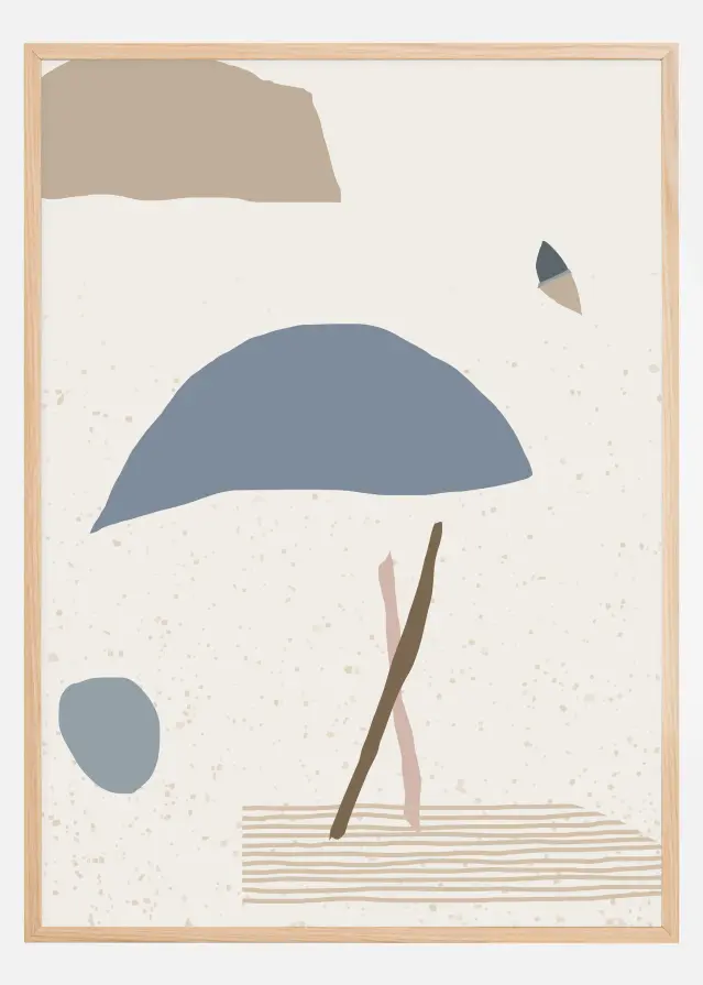 Abstract Art - Blue Αφίσα