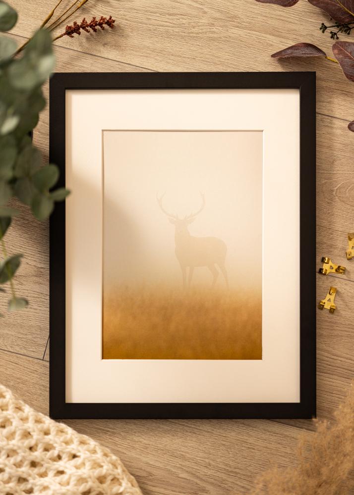 Πλαίσιο Deco Ακρυλικό γυαλί Μαύρος 30x30 cm