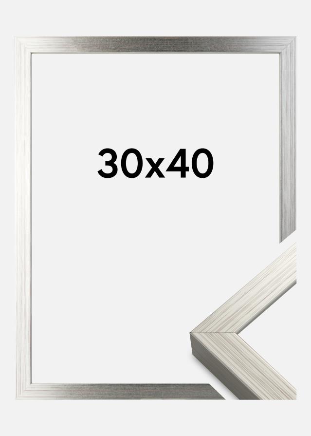 Πλαίσιο Falun Ακρυλικό γυαλί Ασημί 30x40 cm