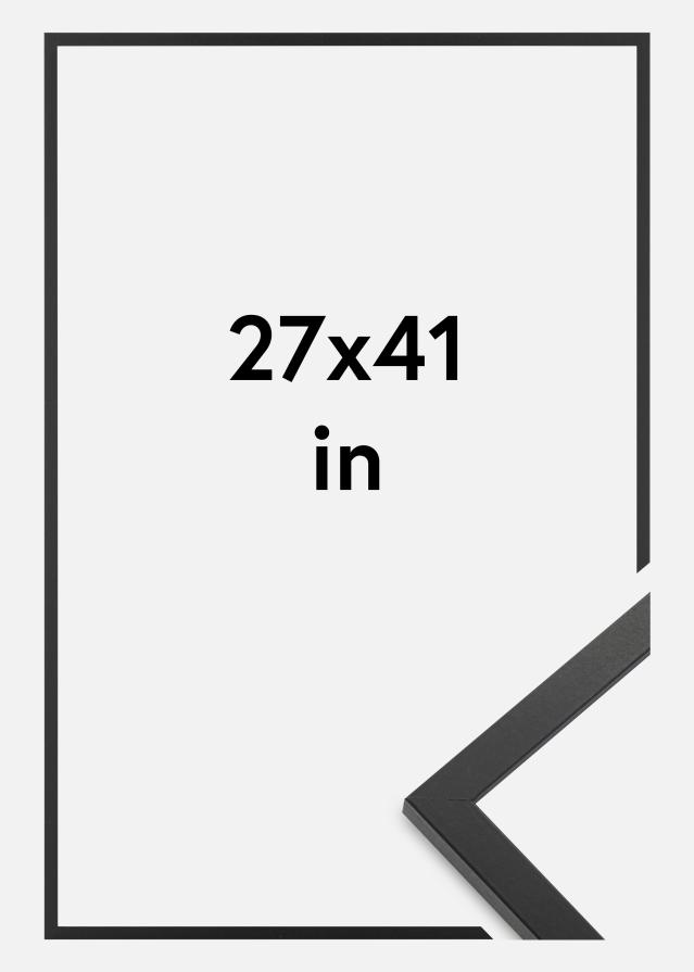 Πλαίσιο Trendy Ακρυλικό γυαλί Μαύρος 27x41 inches (68,58x104,14 cm)