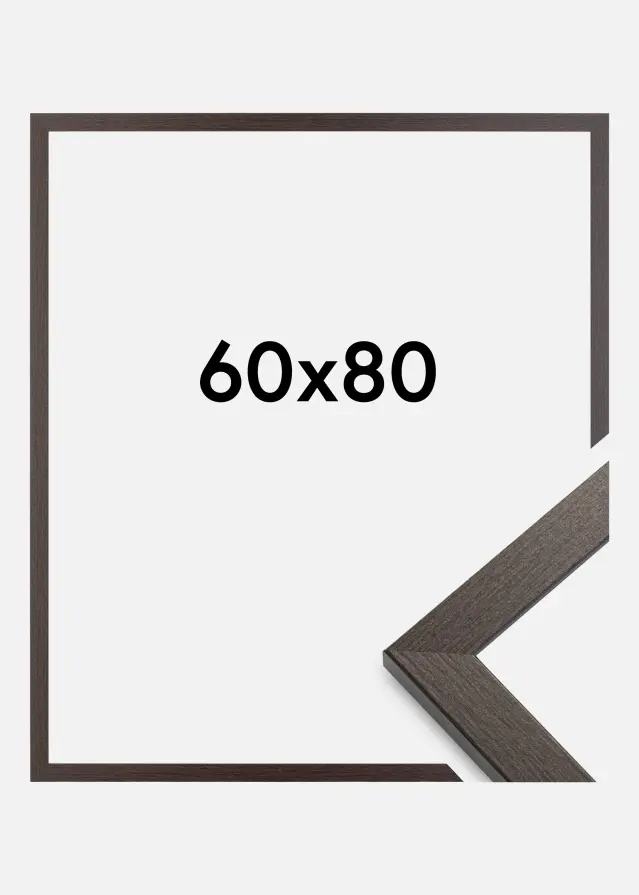 Πλαίσιο Κομψός Ακρυλικό γυαλί Wenge 60x80 cm