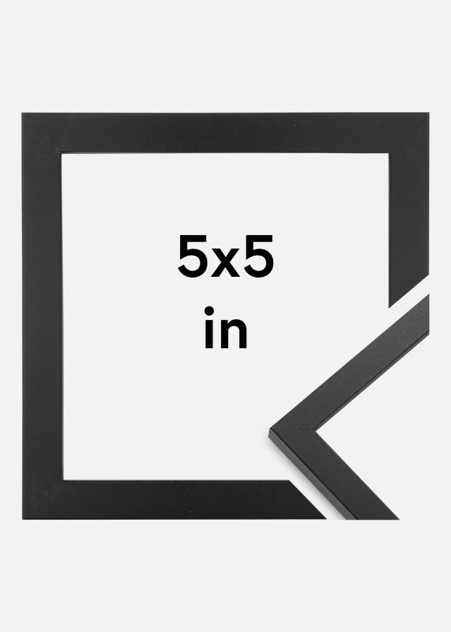 Πλαίσιο Trendy Ακρυλικό γυαλί Μαύρος 5x5 inches (12,7x12,7 cm)
