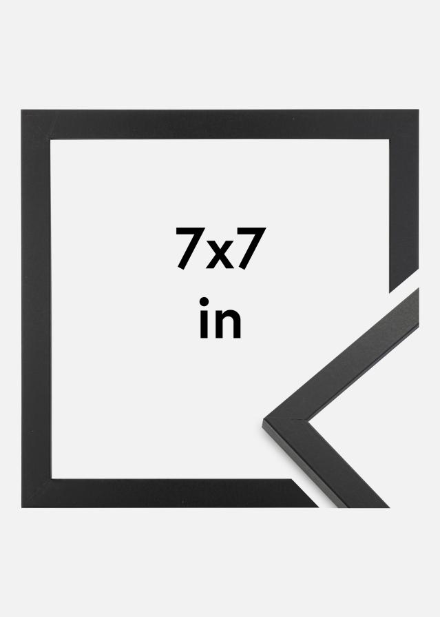 Πλαίσιο Trendy Ακρυλικό γυαλί Μαύρος 7x7 inches (17,8x17,8 cm)