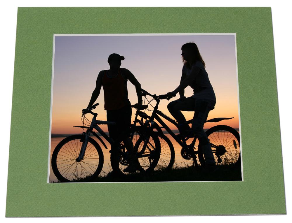 Πασπαρτού Πράσινο Λευκό πυρήνας - Προσαρμοσμένο στο μέτρο