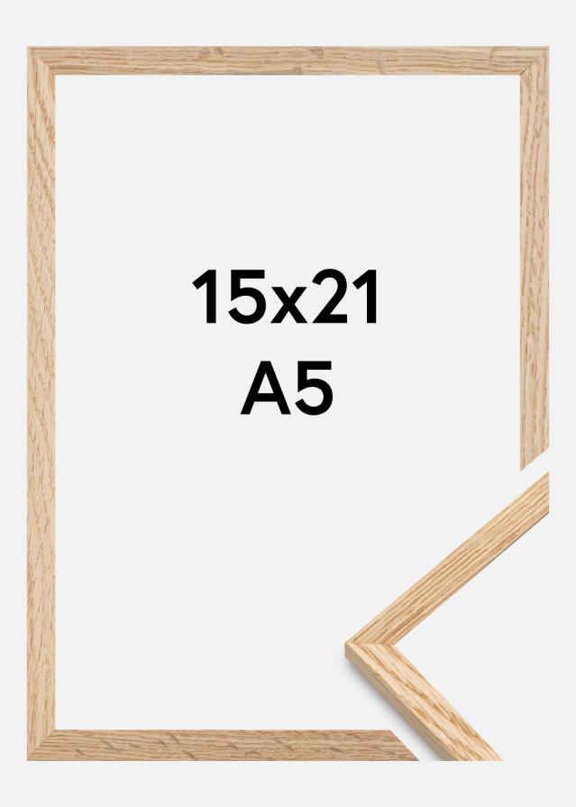 Πλαίσιο Λεπτή δρυός Ακρυλικό γυαλί 15x21 cm (A5)