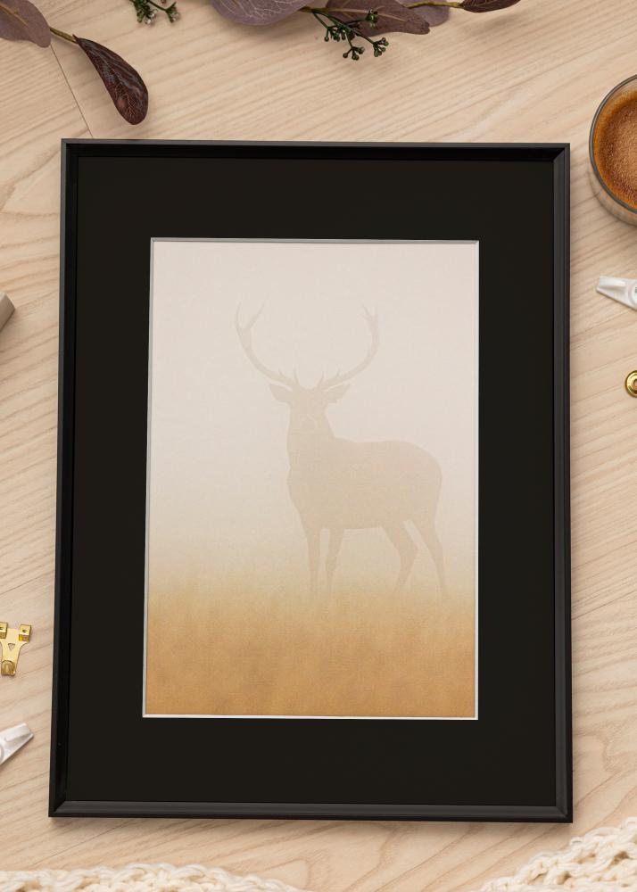 Πλαίσιο Desire Μαύρος 60x80 cm - Πασπαρτού Μαύρος 50x65 cm