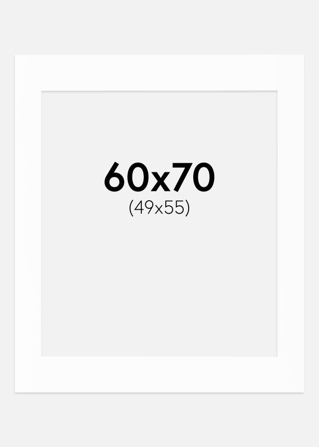 Πασπαρτού Canson Λευκό Λευκό πυρήνας 60x70 cm (49x55)