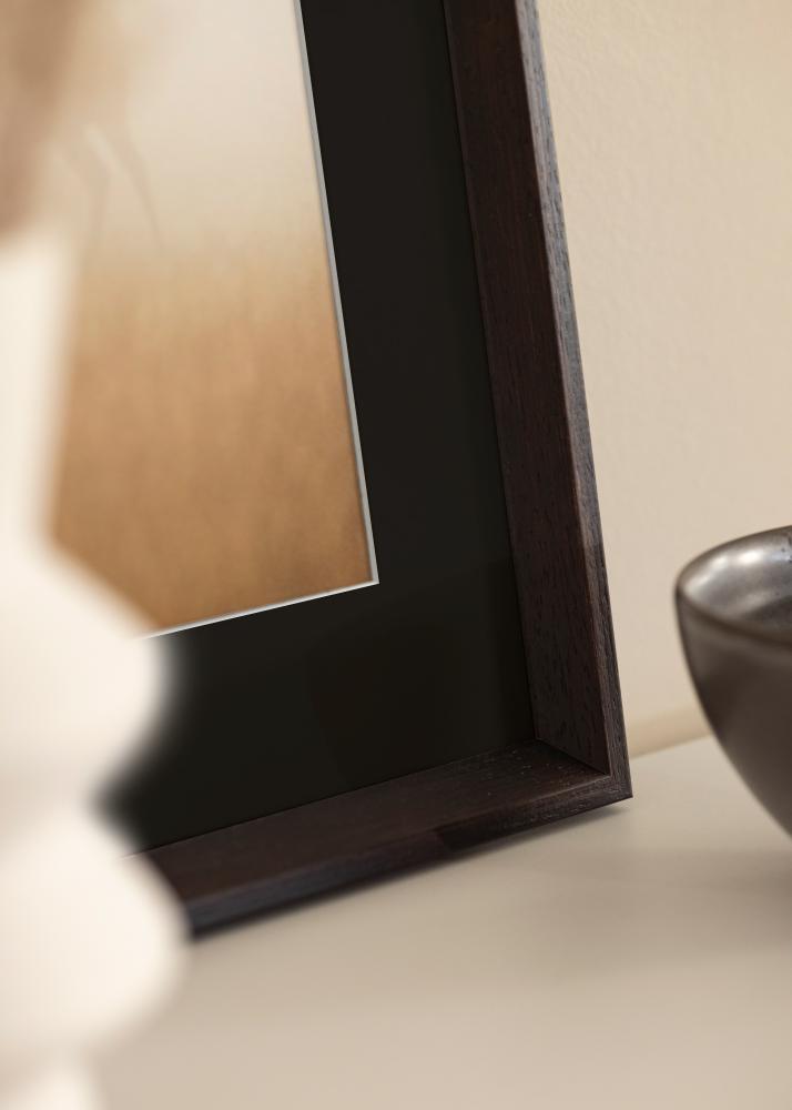 Πλαίσιο Globe Espresso 40x100 cm - Πασπαρτού Μαύρος 30x91 cm