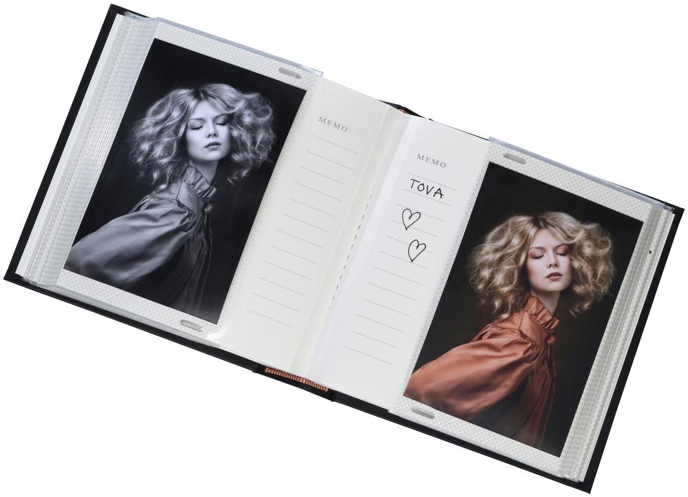 Trend line Άλμπουμ Υπέροχος Μαύρος - 100 εικόνες σε 10x15 cm