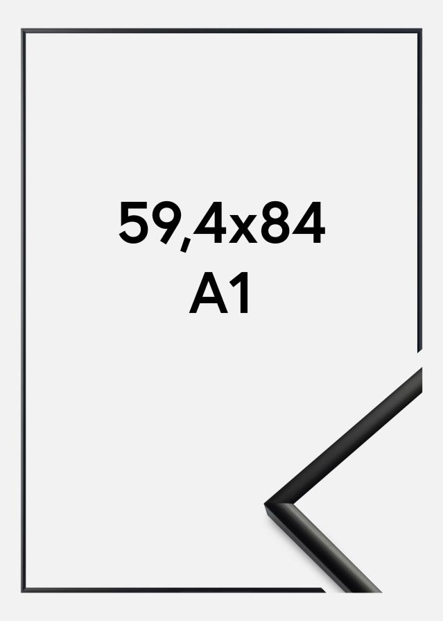 Πλαίσιο New Lifestyle Ακρυλικό γυαλί Ματ Μαύρο 59,4x84,1 cm (A1)