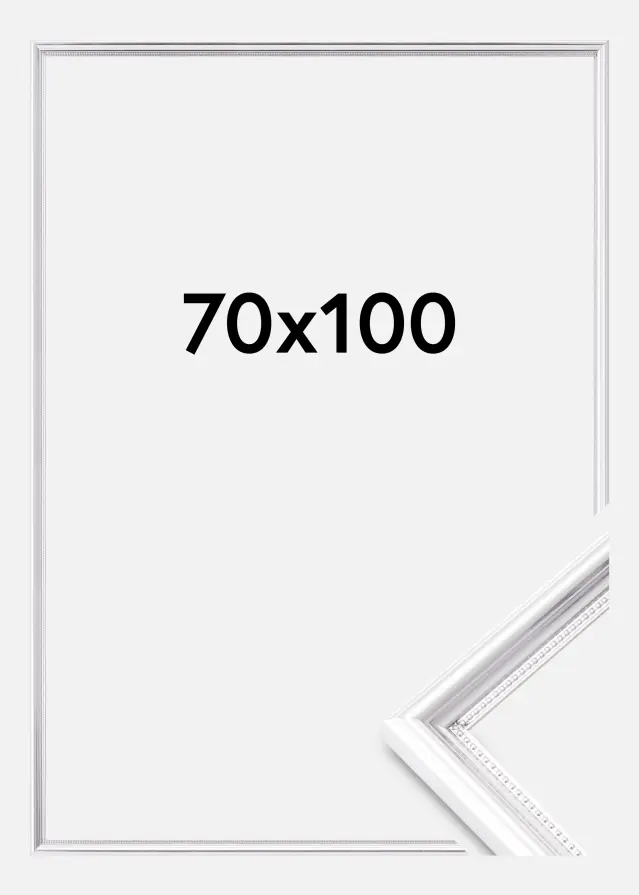 Πλαίσιο Gala Ακρυλικό γυαλί Ασημί 70x100 cm