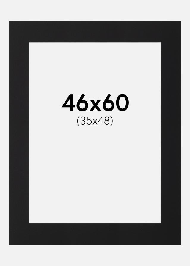 Πασπαρτού Μαύρο Πρότυπο (Λευκός Πυρήνας) 46x60 cm (35x48)