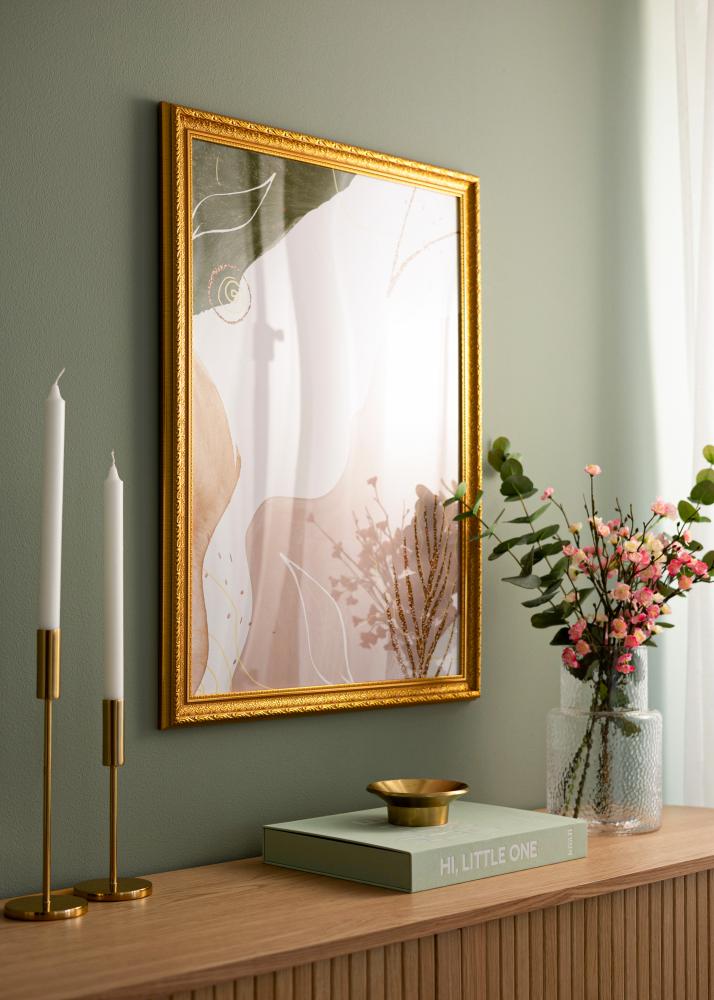 Πλαίσιο Ornate Ακρυλικό γυαλί Χρυσός 60x80 cm