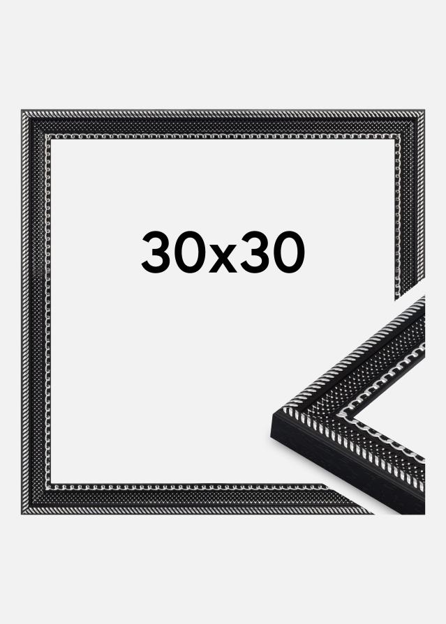 Πλαίσιο Trellis Ακρυλικό γυαλί Μαύρο 30x30 cm