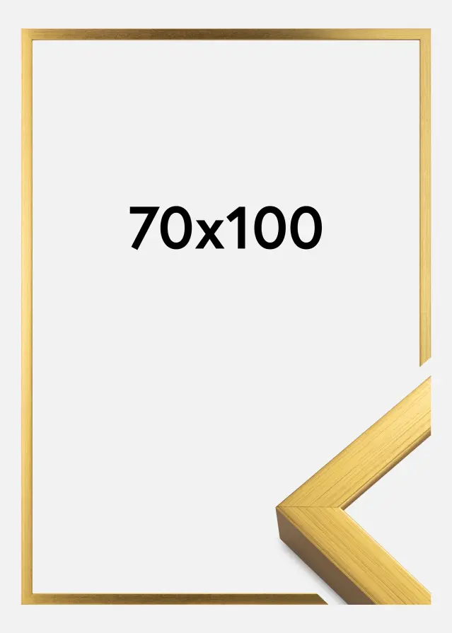 Πλαίσιο Falun Ακρυλικό γυαλί Χρυσός 70x100 cm