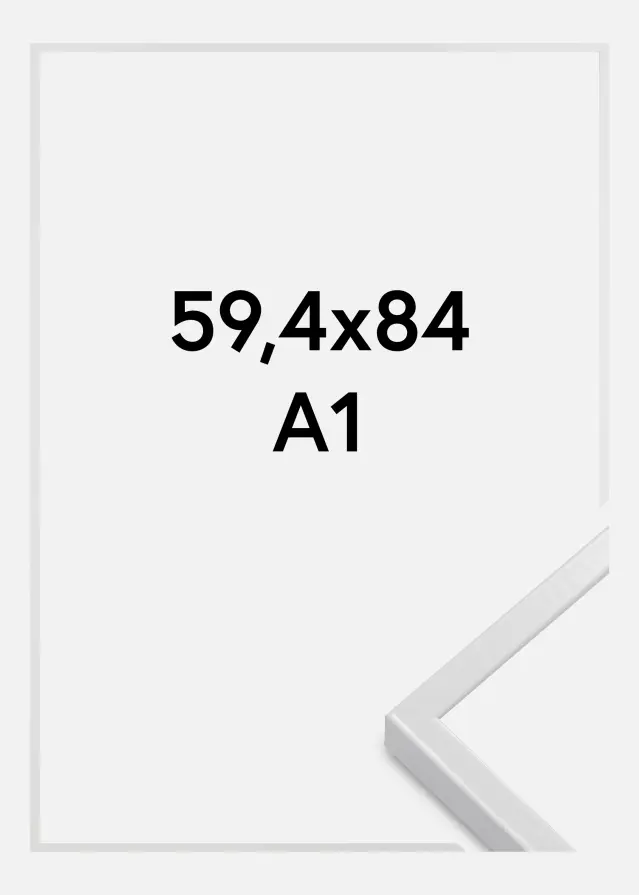 Πλαίσιο Chair Λευκό 59,4x84,1 cm (A1)