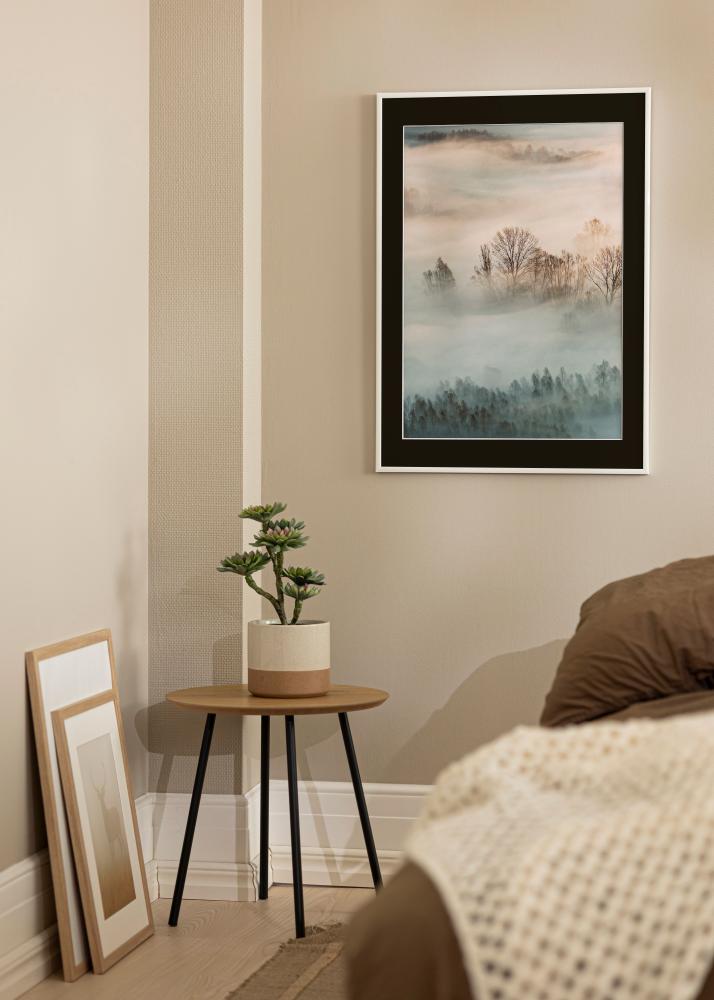 Πλαίσιο New Lifestyle Λευκό 70x100 cm - Πασπαρτού Μαύρος 24x36 inches