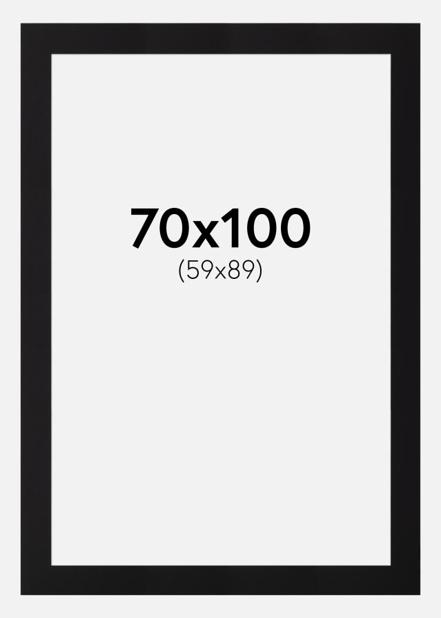 Πασπαρτού Canson Μαύρος Λευκό πυρήνας 70x100 cm (59x89)