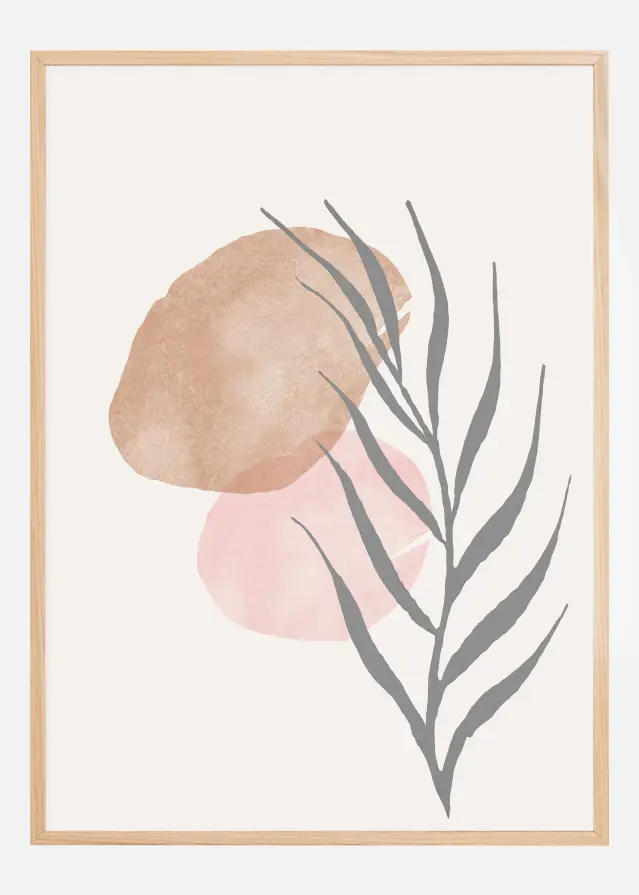 Painted Leaf II Αφίσα