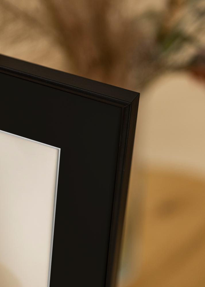 Πλαίσιο Visby Μαύρος 30x40 cm - Πασπαρτού Μαύρος 20x28 cm