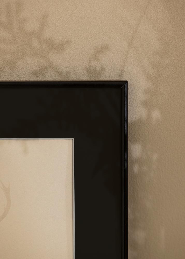 Πλαίσιο Visby Μαύρος 30x40 cm - Πασπαρτού Μαύρος 20x28 cm