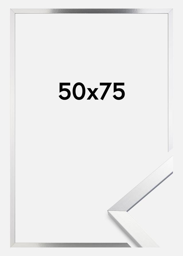 Πλαίσιο Trendy Ακρυλικό γυαλί Ασήμι 50x75 cm