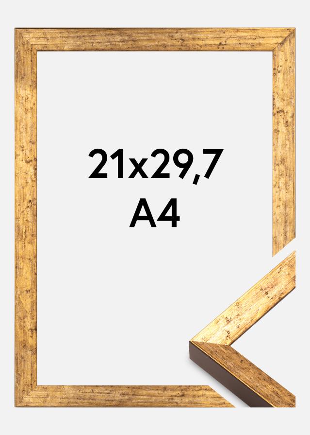 Πλαίσιο Dune Ακρυλικό Γυαλί Χρυσό 21x29,7 cm (A4)