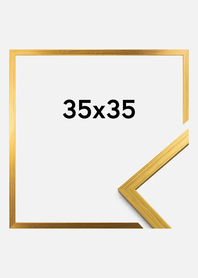 Πλαίσιο Edsbyn Ακρυλικό γυαλί Χρυσός 35x35 cm