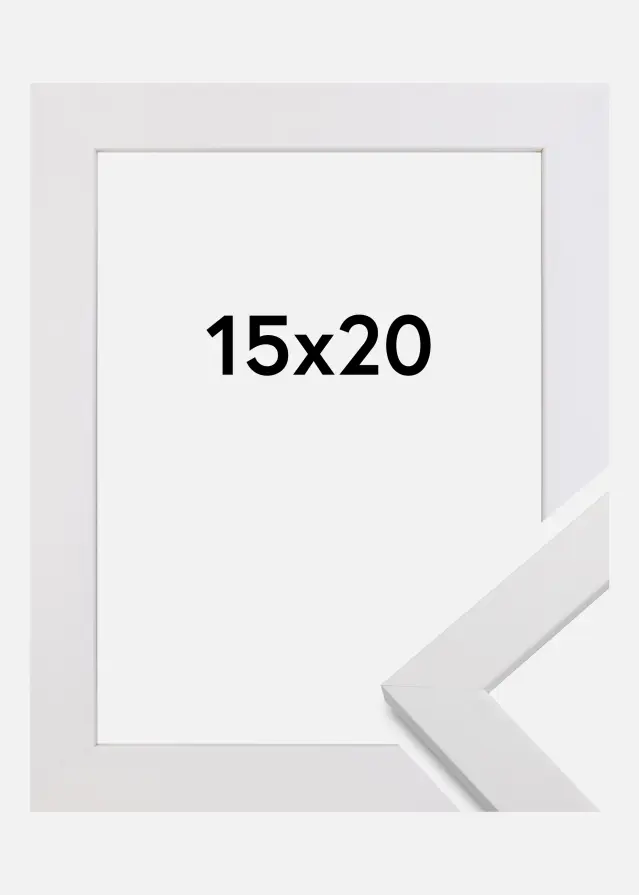 Πλαίσιο White Wood 15x20 cm