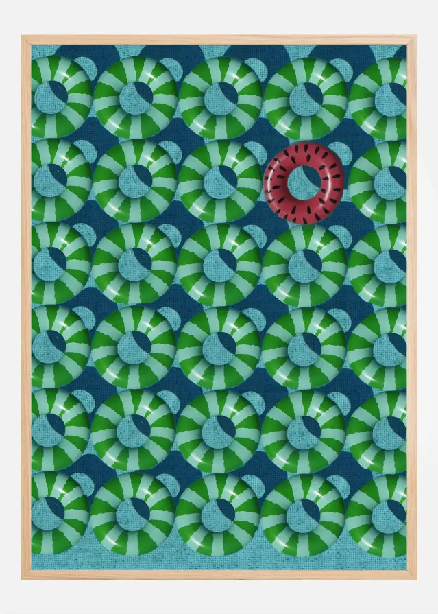 Stand out in the crowd Αφίσα