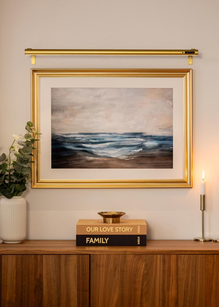 KAILA Brilliance Μπαταριοκίνητος Φωτισμός Πίνακα 80 cm - Χρυσό