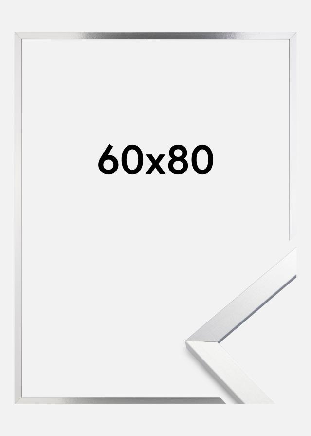 Πλαίσιο Trendy Ακρυλικό γυαλί Ασήμι 60x80 cm