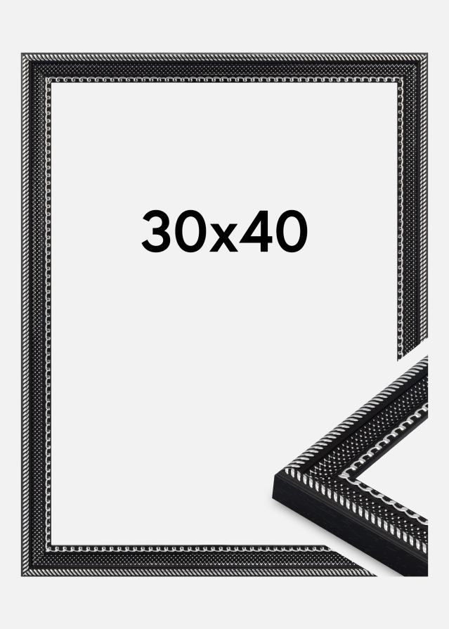 Πλαίσιο Trellis Ακρυλικό γυαλί Μαύρο 30x40 cm