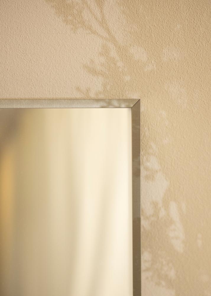 Καθρέφτης Nilsen Premium Alpha Καθαρισμένη Χάλυβας - Δικές σας διαστάσεις