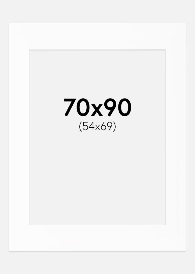Πασπαρτού Canson Λευκό Λευκό πυρήνας 70x90 cm (54x69)