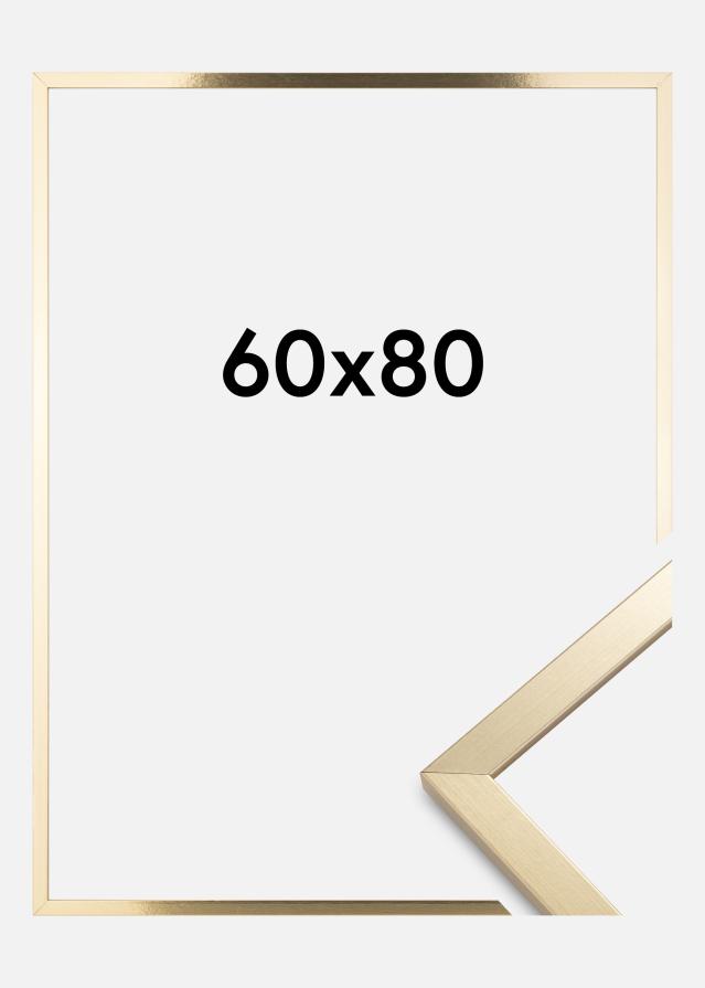 Πλαίσιο Trendy Ακρυλικό γυαλί Χρυσός 60x80 cm